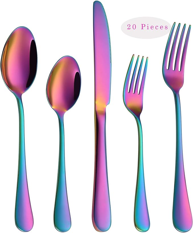 VANDBAO Cutlery Silverware Set